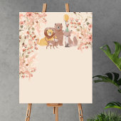 Blank Creëer Je Eigen Boho Safari Pampas Grass Poster