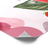 Blank Creëer Je Eigen Bubble Brunch Mimosa Poster (Hoek)