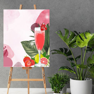 Blank Creëer Je Eigen Bubble Brunch Mimosa Poster