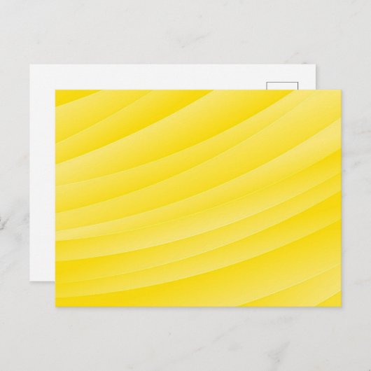 BLANK CREËER JE EIGEN GELE BRIEFKAART (Voorkant / Achterkant)