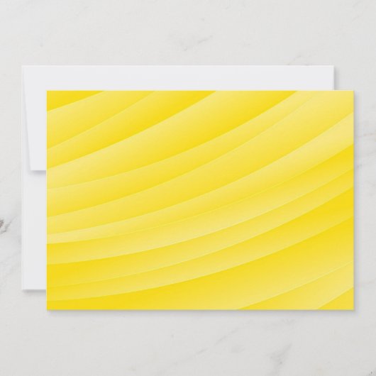 BLANK CREËER JE EIGEN GELE UITNODIGING (Voorkant)