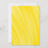 BLANK CREËER JE EIGEN GELE UITNODIGING (Achterkant)