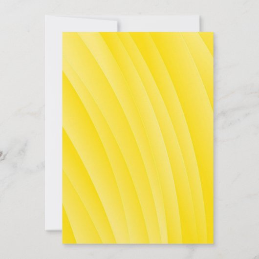 BLANK CREËER JE EIGEN GELE UITNODIGING (Achterkant)