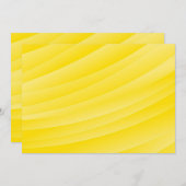 BLANK CREËER JE EIGEN GELE UITNODIGING (Voorkant / Achterkant)