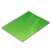 BLANK CREËER JE EIGEN GROENE DAGBOEK NOTITIEBOEK (Linkerzijde)