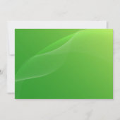 BLANK CREËER JE EIGEN GROENE UITNODIGING (Voorkant)