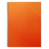 BLANK CREËER JE EIGEN ORANJE DAGBOEK NOTITIEBOEK (Voorkant)