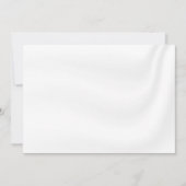 BLANK CREËER JE EIGEN WITTE SATIJN UITNODIGING (Voorkant)