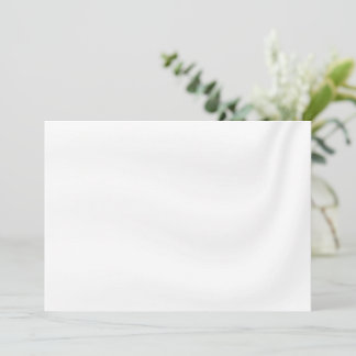 BLANK CREËER JE EIGEN WITTE SATIJN UITNODIGING