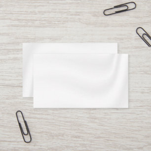 BLANK CREËER JE EIGEN WITTE SATIJN VISITEKAARTJE
