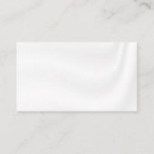 BLANK CREËER JE EIGEN WITTE SATIJN VISITEKAARTJE (Voorkant)