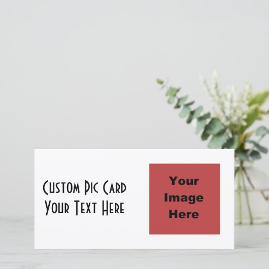 Blank - Creëer Uw eigen cadeautje (Staand voorkant)