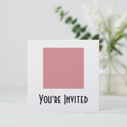 Blank - Creëer Uw eigen cadeautje Kaart (Staand voorkant)