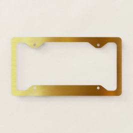 BLANK CREËER UW EIGEN GOUDEN LICENTIE BORD LIJST
