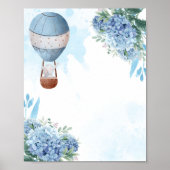 Blank Creëer Uw Eigen Olifant Hete Luchtballon Poster (Voorkant)