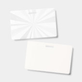 Blank - Creëer uw eigen persoonlijke wensen Badge (Voor- en achterkant)