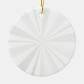 Blank - Creëer uw eigen persoonlijke wensen Keramisch Ornament (Voorkant)