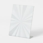 Blank - Creëer uw eigen persoonlijke wensen Reclamebord Met Voetstuk (Voorkant)