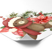 Blank Creëer Uw eigen winterkerstornamenten Poster (Hoek)