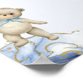 Blank Creëer Your Own We kunnen nauwelijks wachten Poster (Hoek)