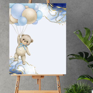 Blank Creëer Your Own We kunnen nauwelijks wachten Poster