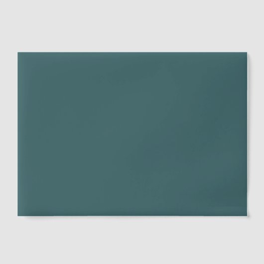 Blank Cyan Vellum Uitnodigingen (Voorkant)