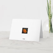 Blank Elegant Red Rose Wenskaart Kaart (Achterkant)