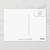  Blank Faux Chalkboard Briefkaart (Achterkant)