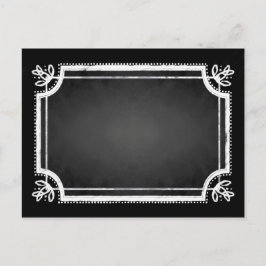  Blank Faux Chalkboard Briefkaart