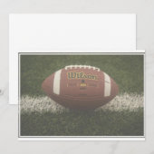 Blank FC Invitation Kaart (Voorkant / Achterkant)