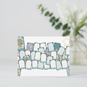 Blank Feestdagenkaart (Staand voorkant)