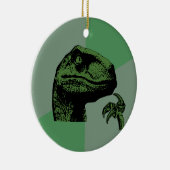 Blank filosoraptor keramisch ornament (Rechts)