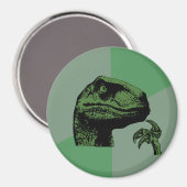 Blank filosoraptor magneet (Voorkant / Achterkant)