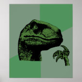 Blank filosoraptor poster (Voorkant)