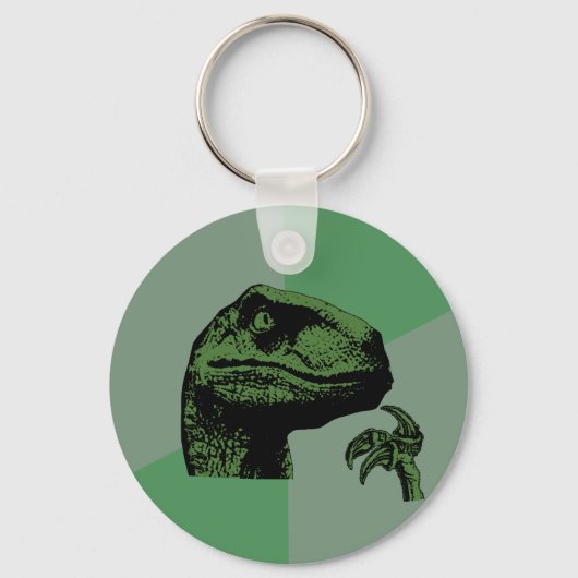 Blank filosoraptor sleutelhanger (Voorkant)