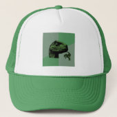 Blank filosoraptor trucker pet (Voorkant)