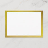 Blank Gold Mam Advice Kaart Wedding, vrouw, Bride (Voorkant)