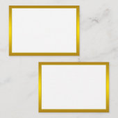 Blank Gold Mam Advice Kaart Wedding, vrouw, Bride (Voorkant / Achterkant)