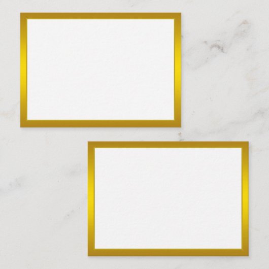 Blank Gold Mam Advice Kaart Wedding, vrouw, Bride (Voorkant / Achterkant)