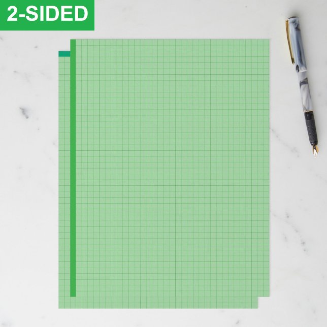 Blank Green Graph Paper Sheets (Inch Grid Squares) Briefhoofd (engineering graph paper, green grid paper for math, high resolution graph template, full page square)