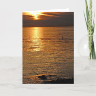Blank greeting card met foto van Laguna Beach Kaart
