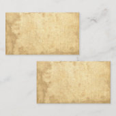 Blank Grungy Gevlekt Papier Visitekaartjes (Voorkant / Achterkant)