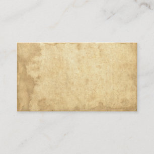 Blank  Grungy Gevlekt Papier Visitekaartjes