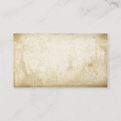 Blank  Grungy Gevlekt Papier Visitekaartjes (Achterkant)