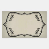 Blank Halloween Jar Sticker Label (Voorkant)