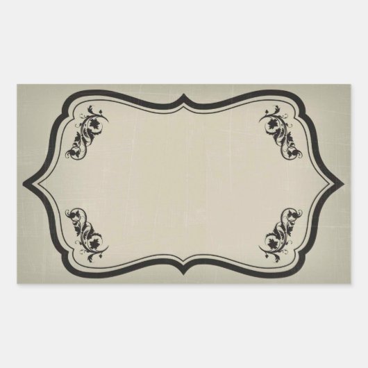 Blank Halloween Jar Sticker Label (Voorkant)