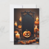 Blank Halloween Uitnodiging Kaart (Voorkant)
