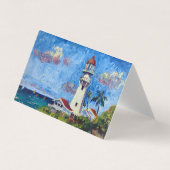 Blank Hawaiian Diamondhead-vuurtoren Kaart (Voorkant)
