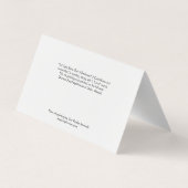 Blank Hawaiian Diamondhead-vuurtoren Kaart (Achterkant)