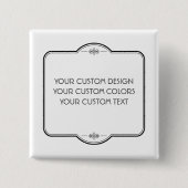 BLANK hier uw ontwerp - Button (Voorkant)